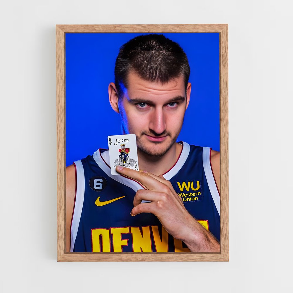 Poster Jokic's Magic – affiche Basketball (vue 4)